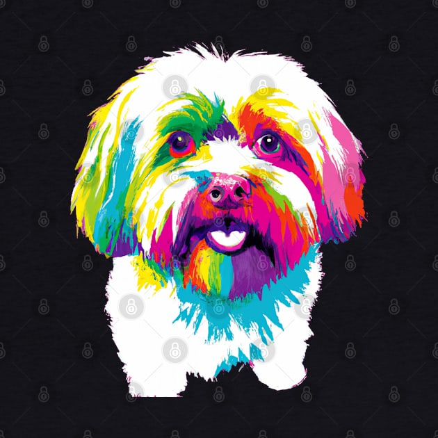 Maltese Pop Art - Dog Lover Gifts by PawPopArt